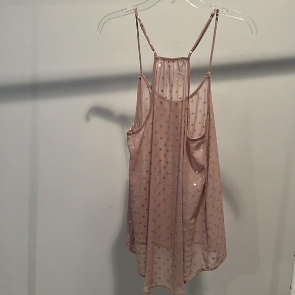 Polka dot blush pink top - Picture 4 of 4